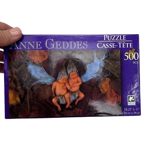 NEW Ann Geddes Fairy Babies 500 Piece Jigsaw Puzzle - Picture 2 of 5